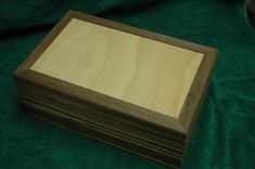 Zebrawood Keepsake Box 3 small