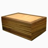 Zebrawood Keepsake Box 1 small