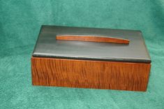 Zebrawood Veneered Box 1 small