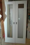 Closet Doors W Frosted Glass Panels 1 small