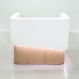 Modern Custom Reception Desk - Nola Curved Split Desk 4 small