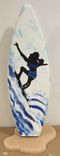 2ft Tall Wooden Surfboard Table Party Centerpiece Number Decoration 5 small