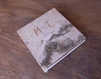 Carved Birch Photo Album 1 small