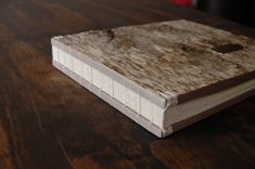 Rustic Birch Bark Wedding Guest Book 6 small