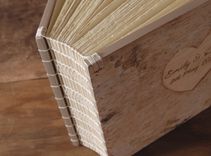 Engraved Birch Bark Wedding Or Anniversary Photo Album 4 small