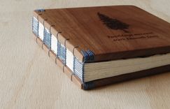 Engraved Memorial Guest Book 2 small