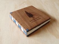 Engraved Memorial Guest Book 5 small