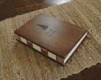 Engraved Walnut Wedding Or Vacation Home Guest Book 2 small