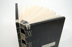 Wood Guest Book - Personalized Custom Wedding Book - Gothic Victorian Vintage Black And White 1 small