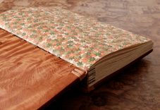 Reclaimed Redwood Wedding Guest Book / Journal Wood Book 3 small