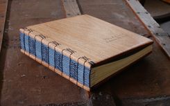 Wedding Photo Album - Mahogany Wood Book 1 small