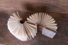 Dos-À-Dos - Double Journal Wood Book  Birch Bark Unique Gift 1 small