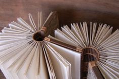 Dos-À-Dos - Double Journal Wood Book  Birch Bark Unique Gift 4 small