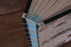 Wedding Guest Book - Personalized Custom Birch Bark Wedding Wood Book - Rustic -Purple Gray White 1 small