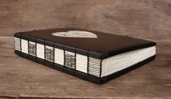 Wood Carved Wedding Photo Album 3 small