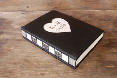 Wood Carved Wedding Photo Album 4 small
