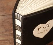 Wood Carved Wedding Photo Album 5 small