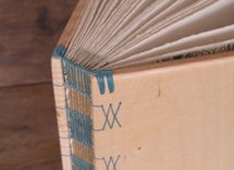 Custom Wedding Guest Book With Maple Wood Covers - Personalized Rustic Natural Earth Tone 3 small