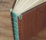 Black Walnut Wood Guest Book - Rustic Wedding Or Cabin Guest Book Wood Journal 1 small