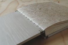 Rustic Birch Wood Wedding Guest Book 3 small