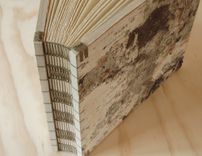 Rustic Birch Wood Wedding Guest Book 4 small