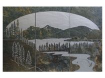 Porcelain Tile Mural Of Lake Dillon 3 small
