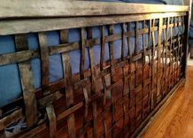 Woven Steel Queen Size Bed 2 small