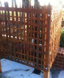 Woven Steel Outdoor Shower Enclosure 4 small