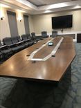 Conference Table In Maple And Stainless Steel 1 small
