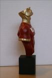 Fraternity University College Table Bust Torso Statue Sculpted Custom Example 3 small