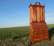 Queen Anne Secretary Desk 4 small