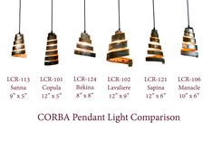 Wine Barrel Ring Pendant Light - Copula - Made From Retired California Wine Barrel Rings 5 small