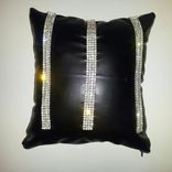 Glamourous Black Diamond Throw Pillows 1 small