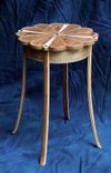 Petal Table Of Cherry, Maple, And Walnut 1 small