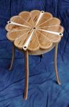 Petal Table Of Cherry, Maple, And Walnut 2 small