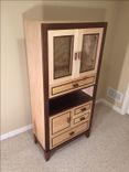 Walnut & Bird's Eye Maple Cabinet 1 small