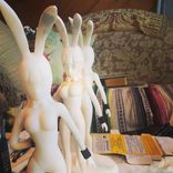 Autographed Bulma Statues 5 small