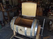 Wine Barrel Ice Chest 3 small