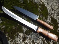 Cherry, Manzanita, And Walnut Carver 2 small