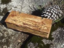 Spalted Oak Jewelry/Trinket Box 4 small