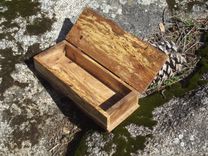 Spalted Oak Jewelry/Trinket Box 5 small