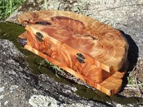 Redwood Root Burl Keepsake Box 6 small