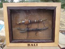 Display Case; Hold Two Daggers. 1 small