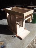 Rolling Wooden Bar Cart 6 small