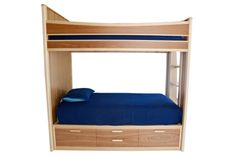 Twin Over Twin Bunk With Storage Drawers 3 small
