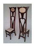 Bride And Groom Dining Chairs 3 small