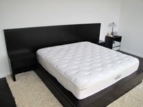Modern Espresso Bed With Storage 1 small