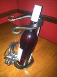 Single Bottle Wine Holder With Grape Bunch 1 small