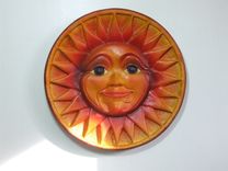 Sun/High-Relief Sculpted Wall Art 4 small