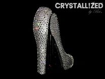 High Heel Stapler Crystallized Office Desk Accessories Bling European Crystals Bedazzled 2 small